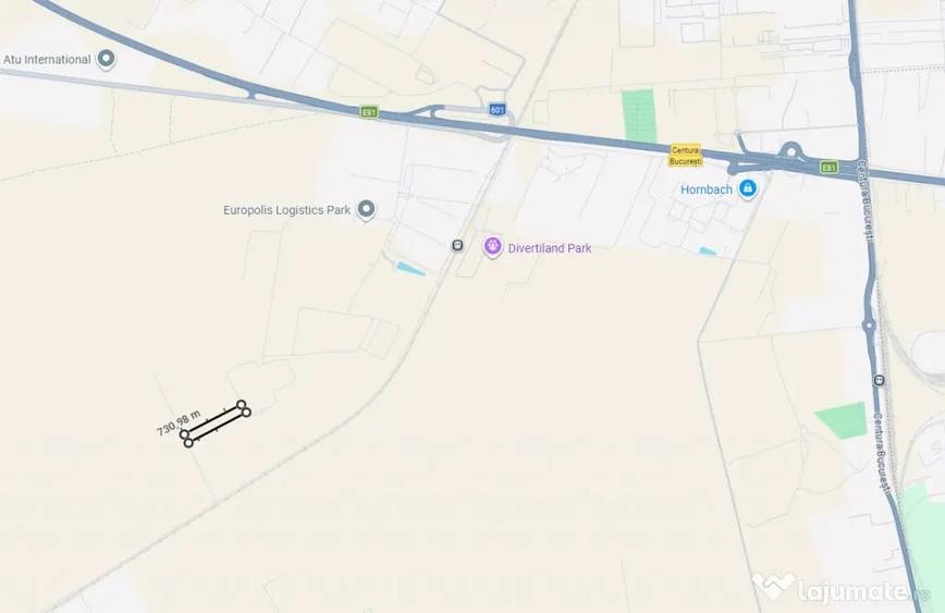 Teren Industrial 13.850 mp Chiajna A1 - Dublu Acces - 3