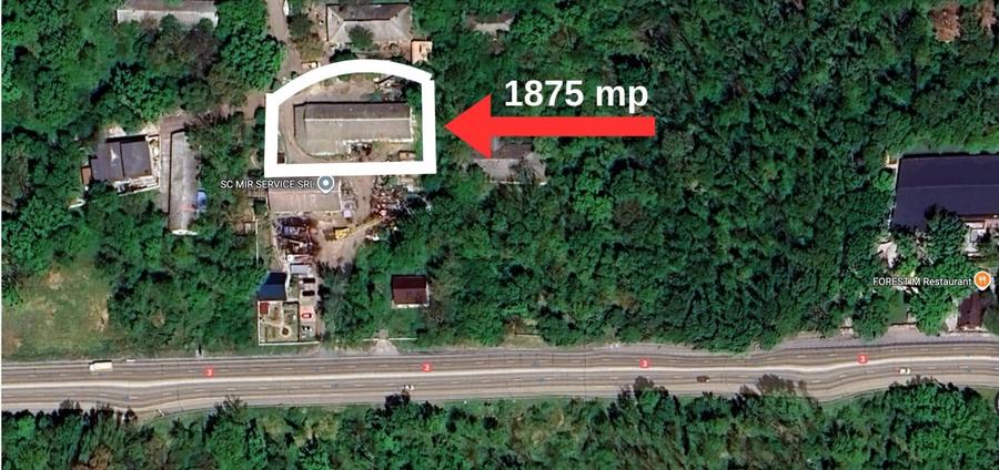 Spațiu industrial, de 450 mp, în Valu lui Traian