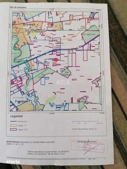 Vand Teren Vadul Anei /Branesti 250m2