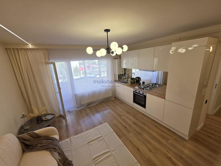 Apartament cu 2 camere semidecomandat, mobilat în Florești