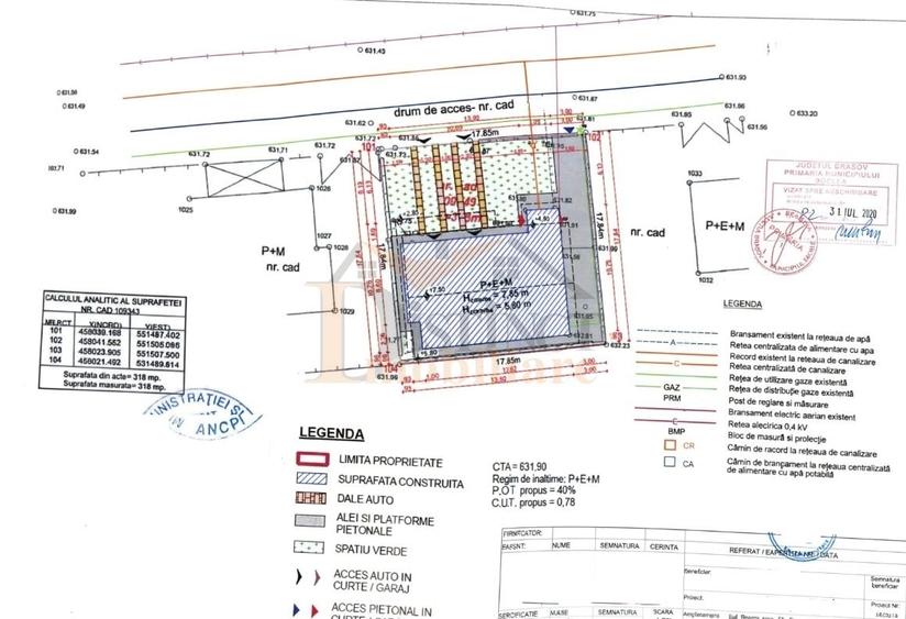 Casă cu 7 camere cu Canalizare în Bunloc