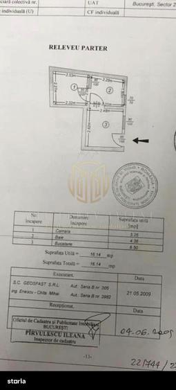 Casă cu 2 camere cu Teren 61 Mp în Iancului