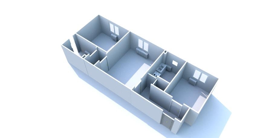 Apartament cu 3 camere în Cetate