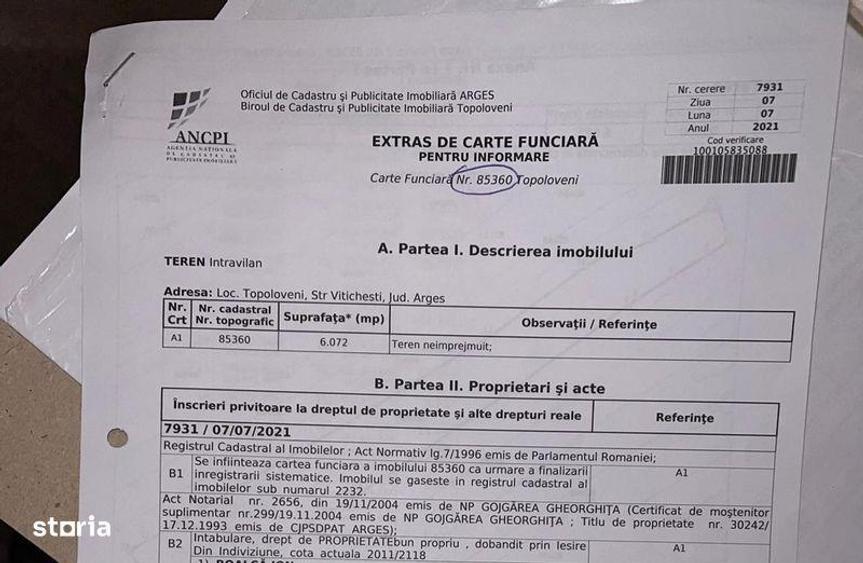 Teren de 6072 mp, în Central