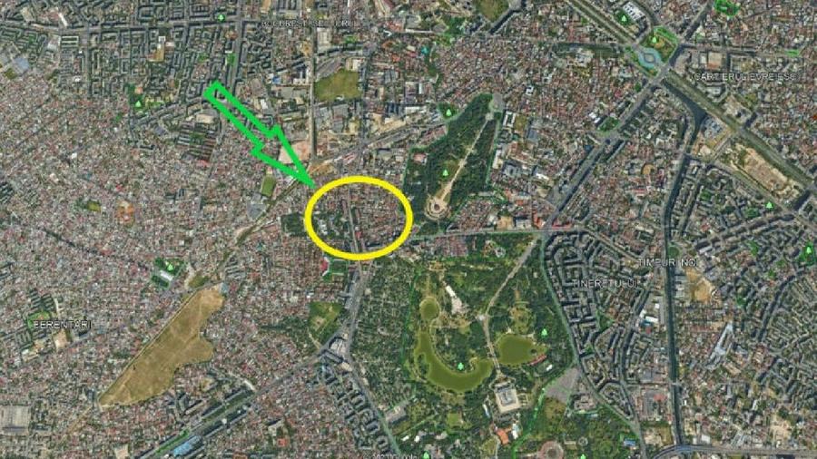Spațiu comercial, de 5,500 mp, în Parcul Carol
