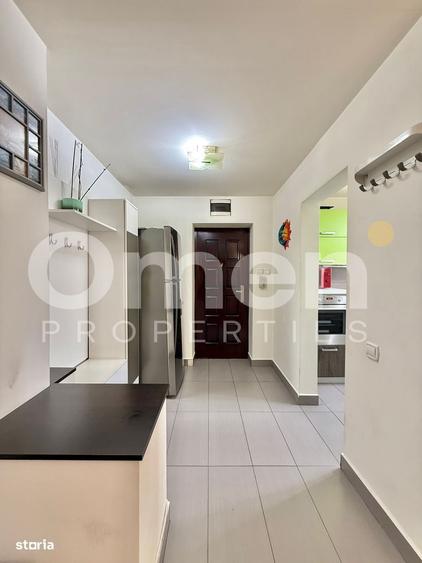 Apartament cu 2 camere semidecomandat, mobilat în Central