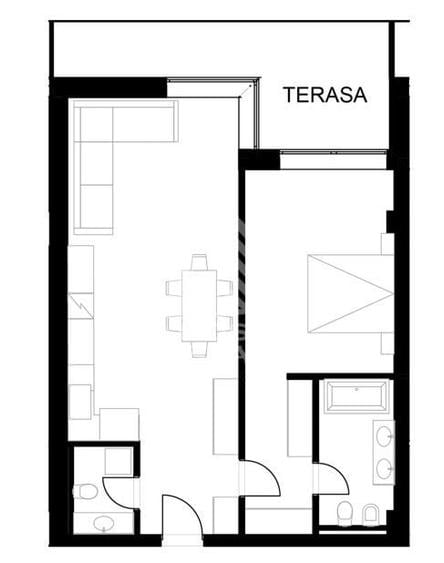 Apartament cu 2 camere decomandat în Semicentral