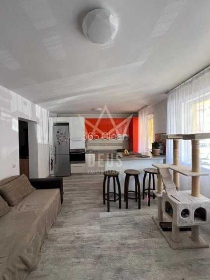 Apartament mobilat si utilat la cheie, cu gradina si parcare PETFRIENDLY- Floresti