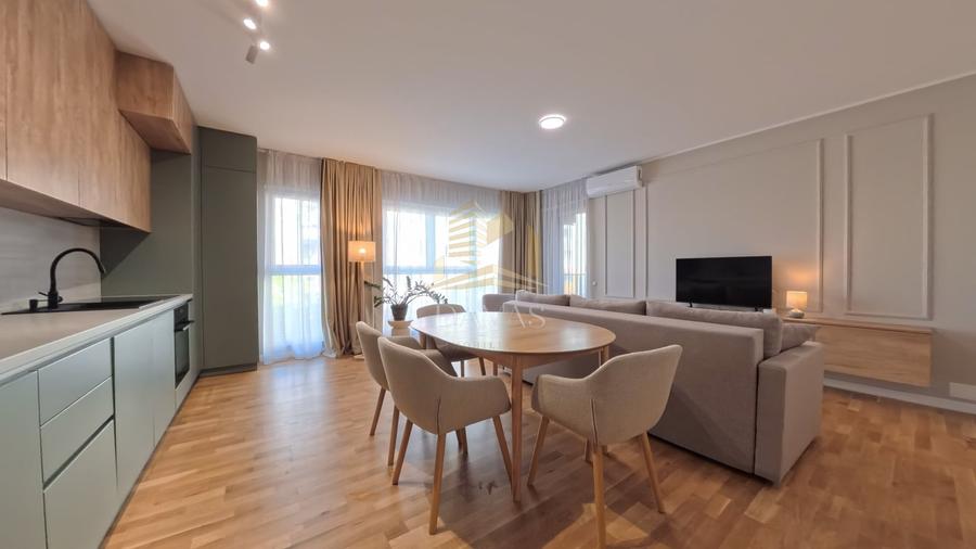 Apartament cu 2 camere semidecomandat, mobilat în Mărăști