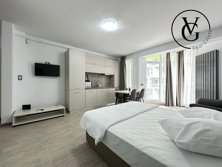 Garsonieră decomandată, mobilată în Mamaia-Sat