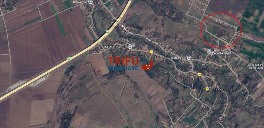 Teren Construcții intravilan de 10651 mp, în Ampoi 1