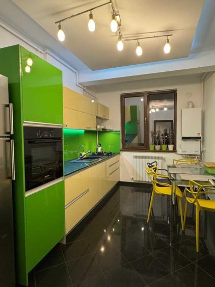 Apartament 3 camere, 100 mp + terasa 20 mp, bloc nou, complet mobilat - 1