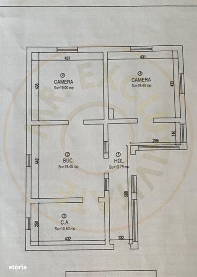 Casă cu 2 camere cu Teren 7350 Mp în Valea Vinului