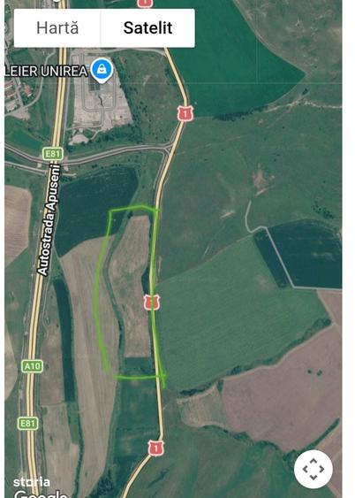 Teren de 52600 mp, în Unirea