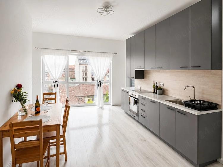 Apartament cu 3 camere semidecomandat în Semicentral