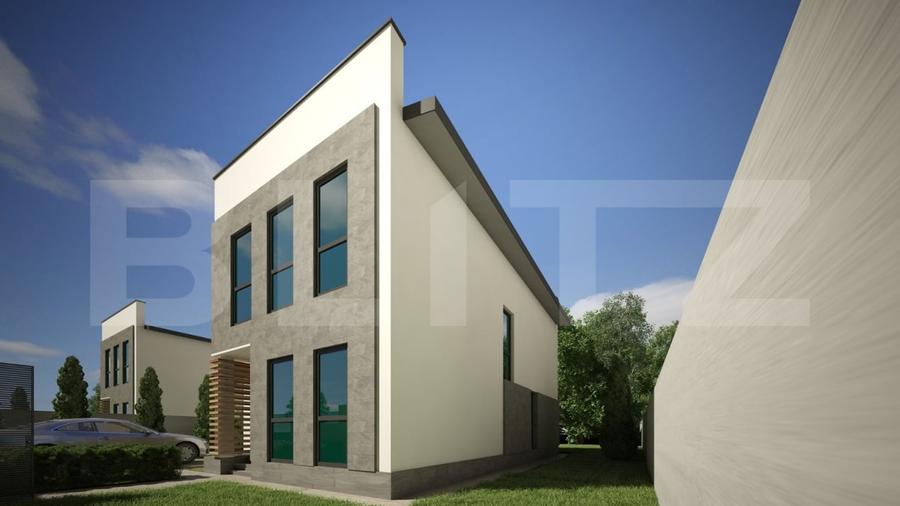 Casă individuală cu 4 camere cu Canalizare în Priseaca