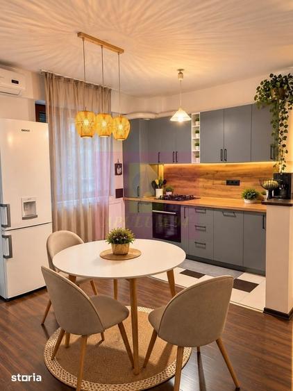 Apartament cu 2 camere decomandat, mobilat în Bucureștii Noi