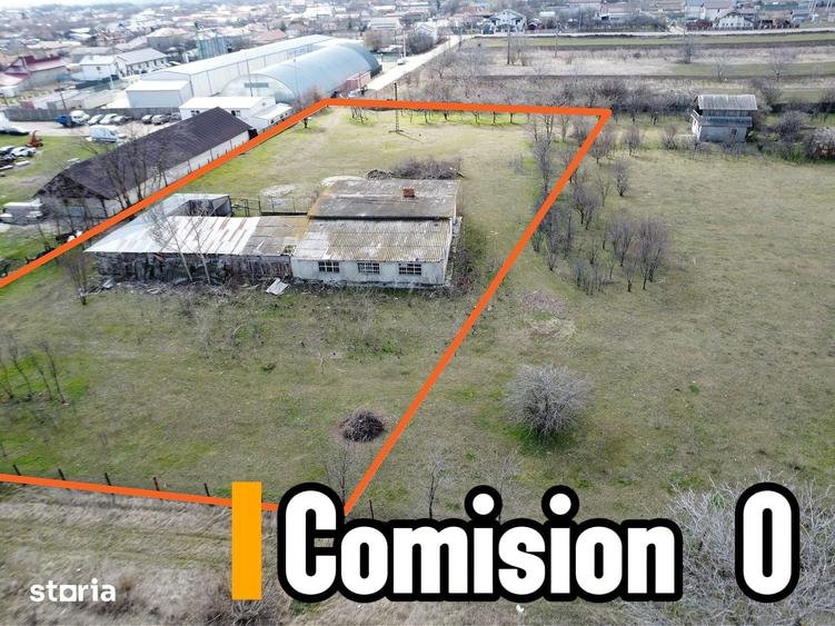 Teren de 3500 mp, în Vadu Pașii