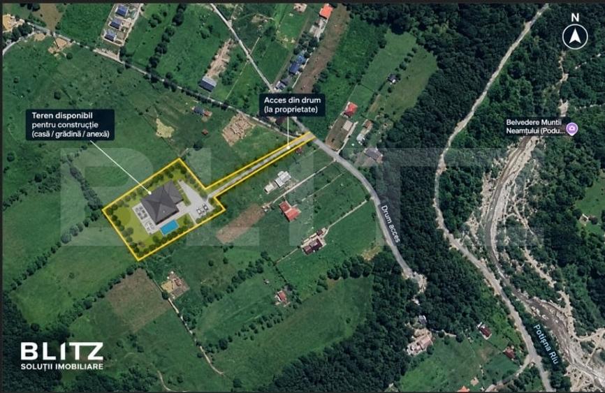 Teren Construcții intravilan de 4990 mp, în Valea Doftanei