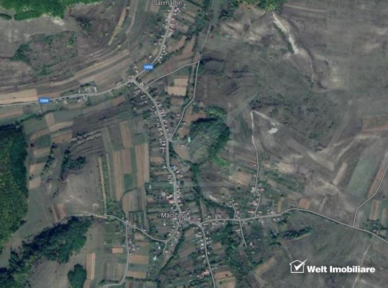 Teren Construcții intravilan de 1961 mp, în Măcicașu