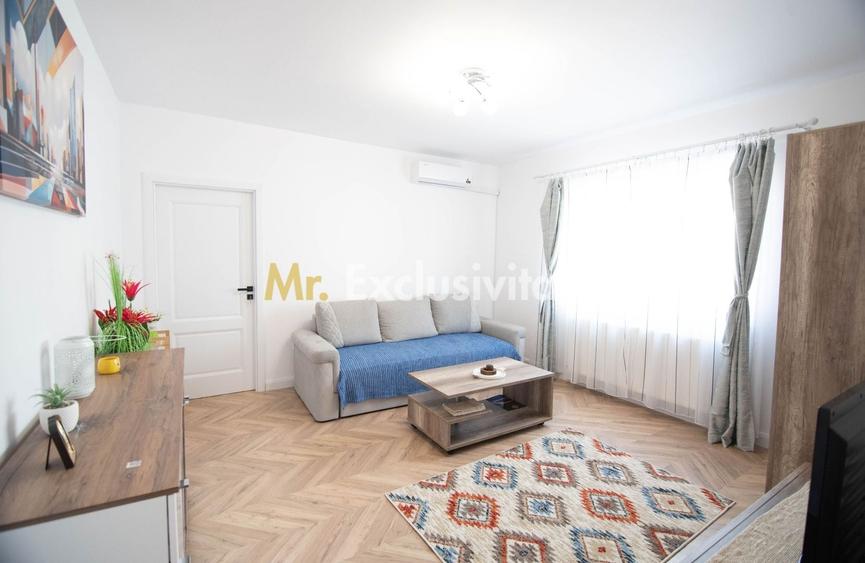 Apartament cu 2 camere semidecomandat, mobilat în Nord