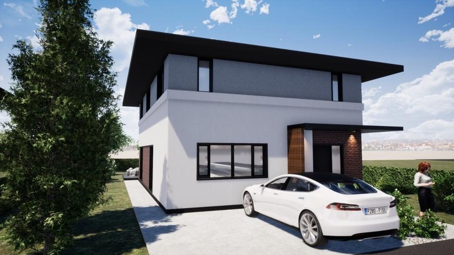 Casă individuală cu 5 camere cu Canalizare în Exterior Nord