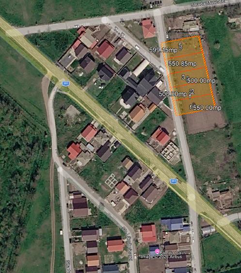 Teren Topraisar de vanzare loturi 500-600 - 1