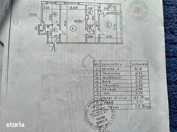 2 camere | Baba Novac | 50 mp | Etaj 10 | Sector 3 - 7