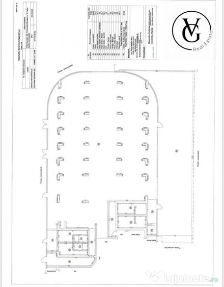 Spațiu comercial, de 767 mp, în Nord