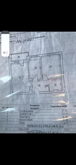 Apartament cu 2 camere decomandat în Est