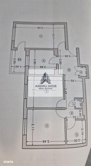 Apartament cu 3 camere decomandat în Vitan
