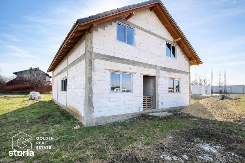 Casă cu 3 camere cu Teren 500 Mp în Frumușeni