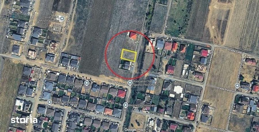 Teren de 625 mp, în Moșnița Nouă
