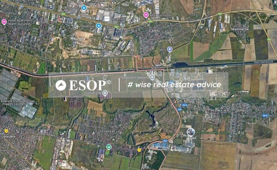 Teren industrial- 7,5 ha - Splaiul Unirii, Popesti Leorde... - 2