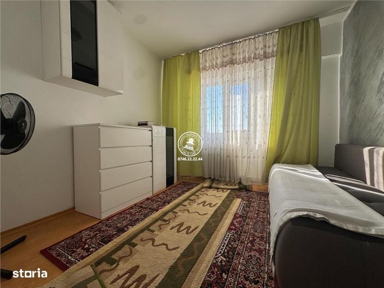 Apartament cu 3 camere decomandat, mobilat în Frumoasa