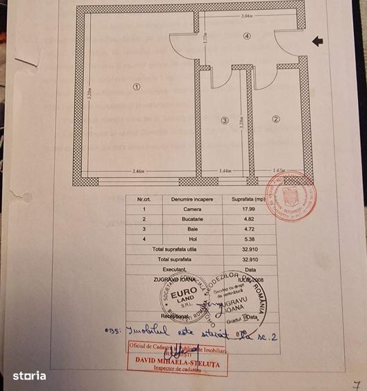 Garsonieră decomandată în Drumul Taberei