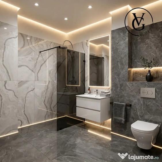 Apartament cu 2 camere semidecomandat în Central