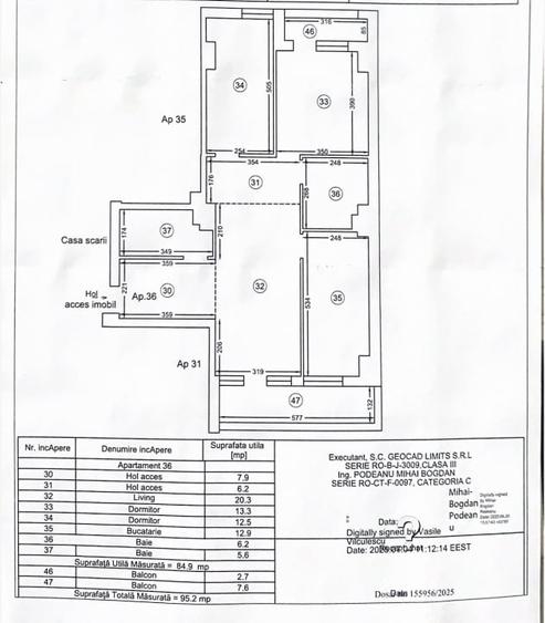 Apartament cu 3 camere semidecomandat în Inel II