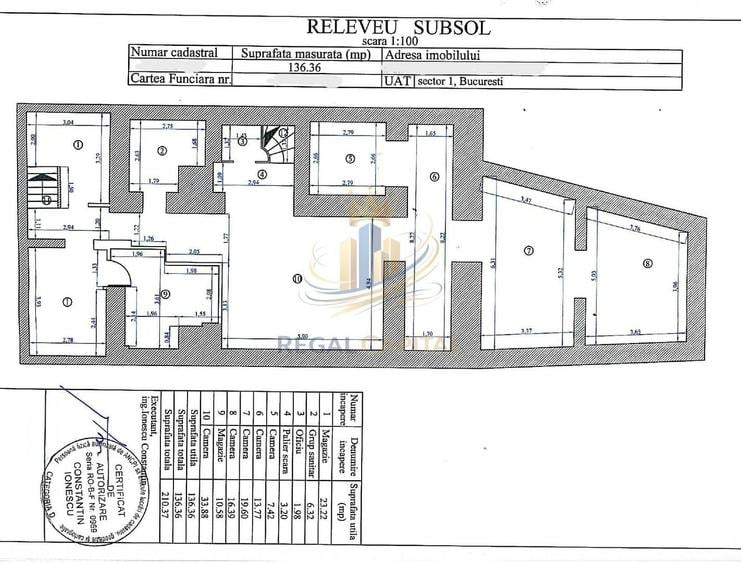 Spațiu comercial, de 472 mp, în Băneasa