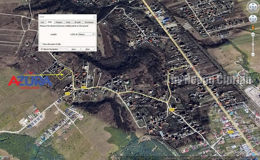 Teren Construcții intravilan de 3207 mp, în Bascov