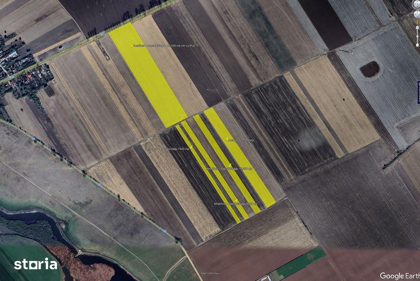 Teren intravila si extravilan - 93,700 mp in Dascalu - 1