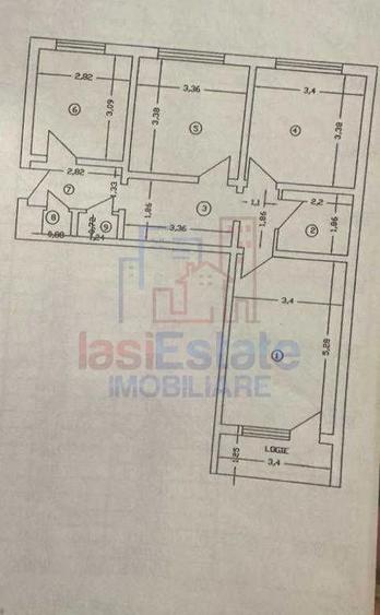 Apartament 3 camere Alexandru cel Bun - 1
