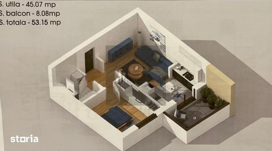 Apartament cu 2 camere decomandat în Cișmigiu