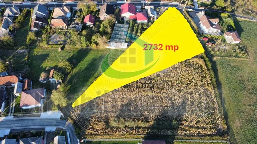 Teren de 2732 mp, în Șomcuta Mare