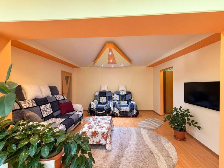 Apartament cu 3 camere semidecomandat în Șagului