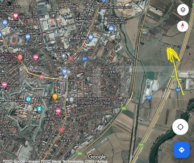 Teren Construcții intravilan de 14500 mp, în Industrială