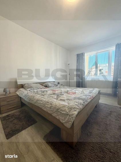 Apartament cu 2 camere semidecomandat, mobilat în Baciu