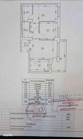 Apartament cu 3 camere în Băneasa