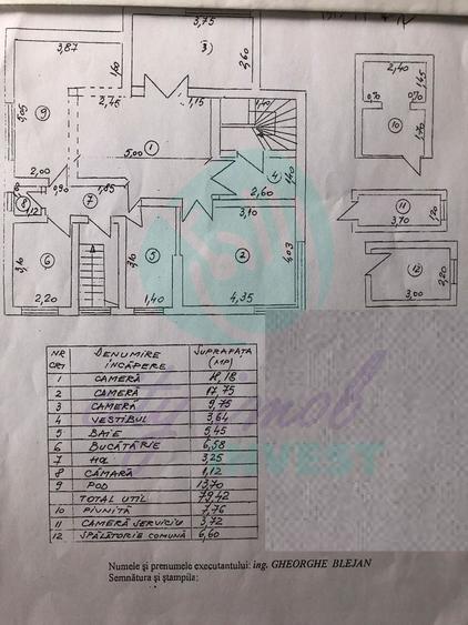 Apartament cu 3 camere semidecomandat, mobilat în Calea Călărașilor