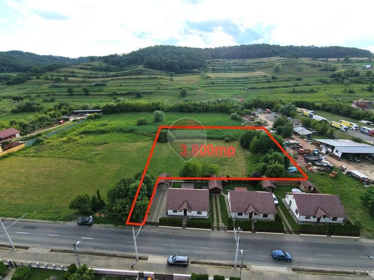 Teren construc?ii case, apartamente 3,800mp Medias / Strada Mosnei - 8